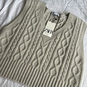 NWT Zara Sweater Vest
